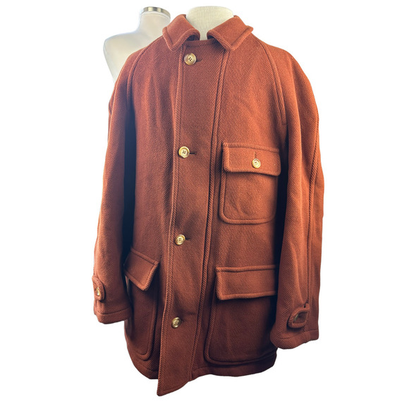 Lubiam Other - Lubiam 1911 Prince of Wales Trophy Wool Cashmere Field Jacket Coat Zip Button M